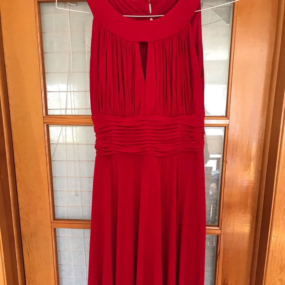 Red dress